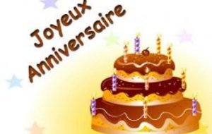 Joyeux anniversaire !